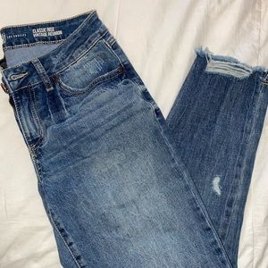 These are rewash jeans size 7! They are not skinny jeans!